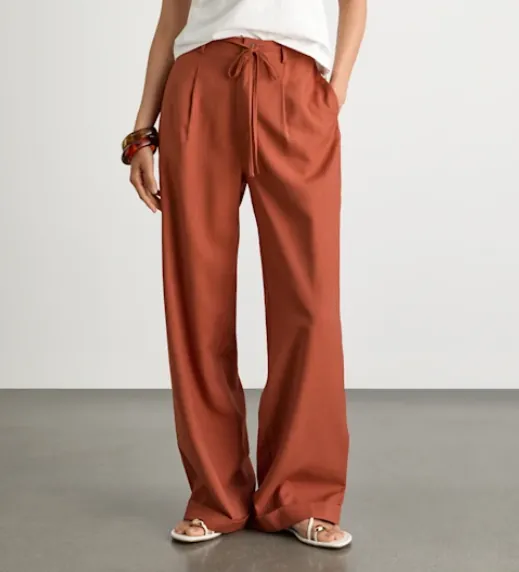 Lulus Wide Leg Trouser Pants